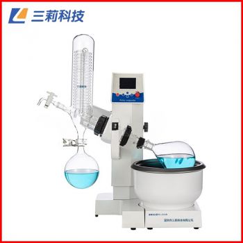 直立式雙層蛇形盤管冷凝器旋轉(zhuǎn)蒸發(fā)器RE-2000E型旋轉(zhuǎn)蒸發(fā)儀