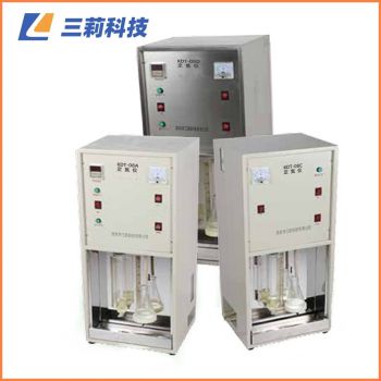 KDT-08D不銹鋼外殼定氮儀 八孔消解器糧食飼料粗蛋白質測定儀 KDT-04、08D蒸餾器（自來水、不銹鋼外殼）