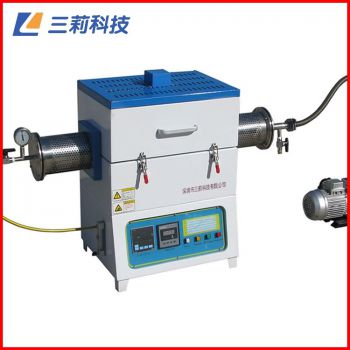 批發(fā)SK2-4-17TPA3管式電阻爐 1700℃通氣氛抽真空高溫管式爐