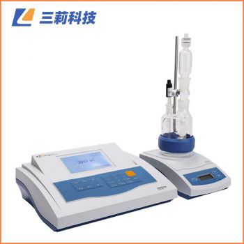 雷磁庫倫法卡爾費(fèi)休水分儀 KLS-411型微量水分分析儀