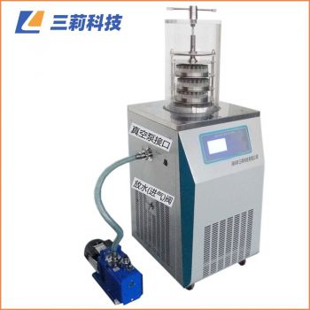 LGJ-12壓蓋型冷凍干燥機(jī) 生物制品凍干粉針研制凍干機(jī)
