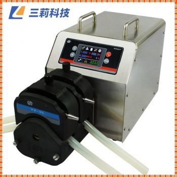 100-500mL生產(chǎn)灌裝蠕動(dòng)泵 WG600F工業(yè)分配型蠕動(dòng)泵