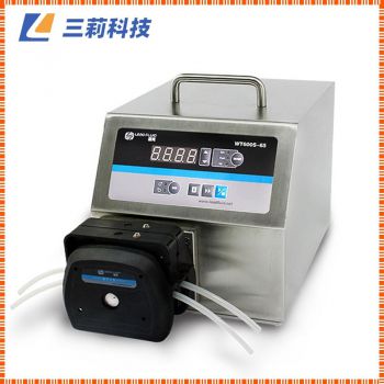 WT600S-65大扭矩調(diào)速型蠕動(dòng)泵 3～6000毫升/分鐘工業(yè)蠕動(dòng)泵