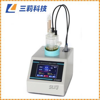觸摸屏全自動庫倫微量水分計(jì) SLSF-410 庫倫法微量水分測定儀
