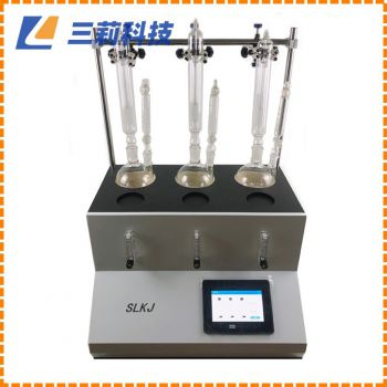 三聯(lián)二氧化硫蒸餾儀SNSO2-3中藥二氧化硫殘留量測定儀 蒸餾單元3組